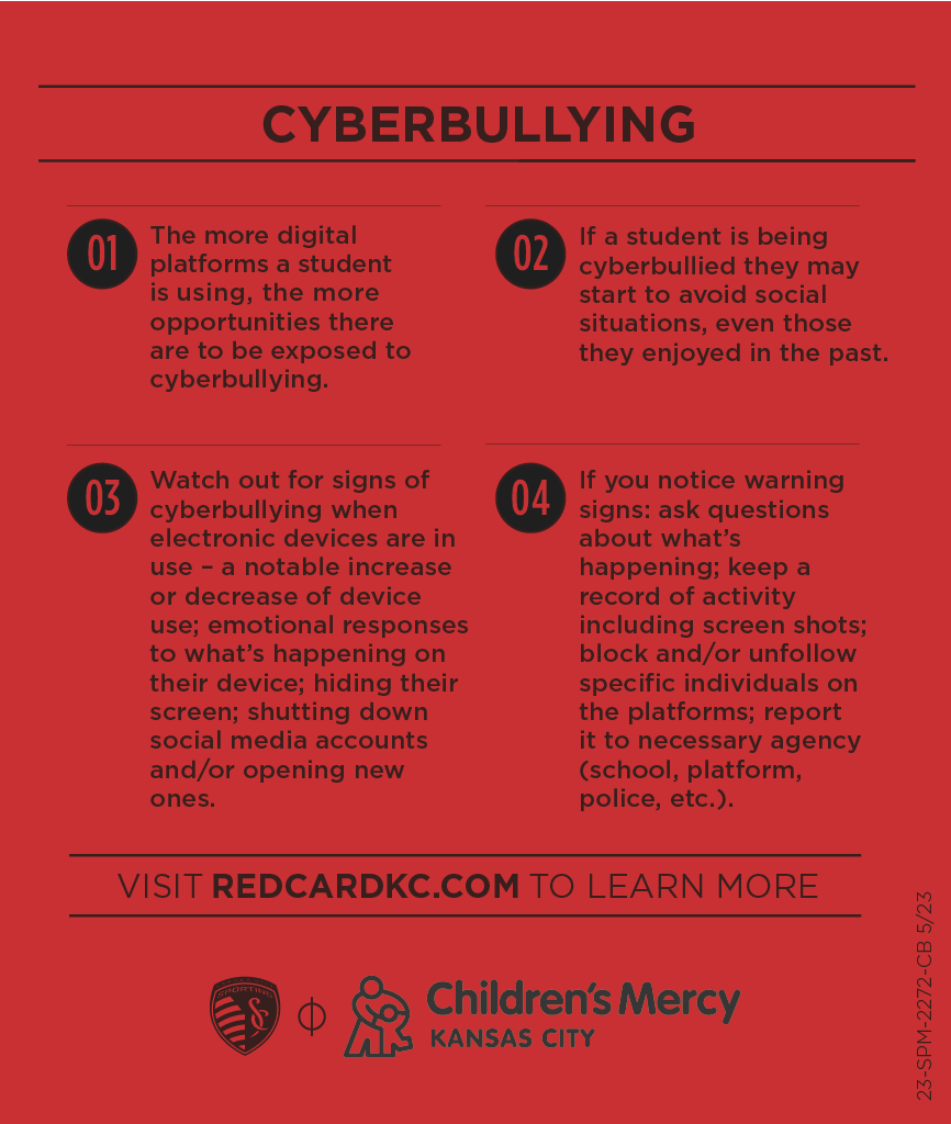 Cyberbullying Tip Card