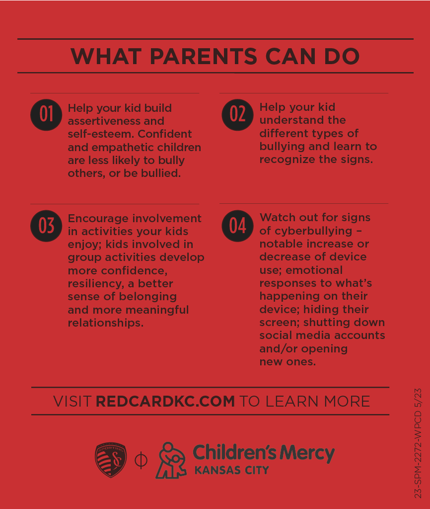 What Parents Can Do Tip Card